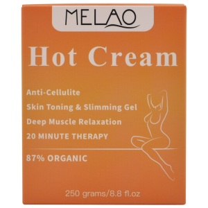 MELAO Weight Loss Cream Body Massager New 250g Anti Cellulite Hot Cream Fat Burner Gel Slimming Cream Massage Hot Anti-Cellulite