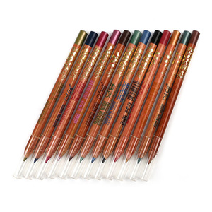 Menow 12 colors long lasting waterproof wooden magic eyeliner pencil