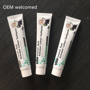 NEW ARRIVE OEM new coconut shell charcoal whitening toothpaste charcoal toothpaste oem