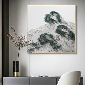 New Collection Handmade Nail Artwork Landscape Painting Chinese Style Painting