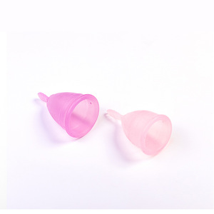 Oem available feminine hygiene small black menstrual cup