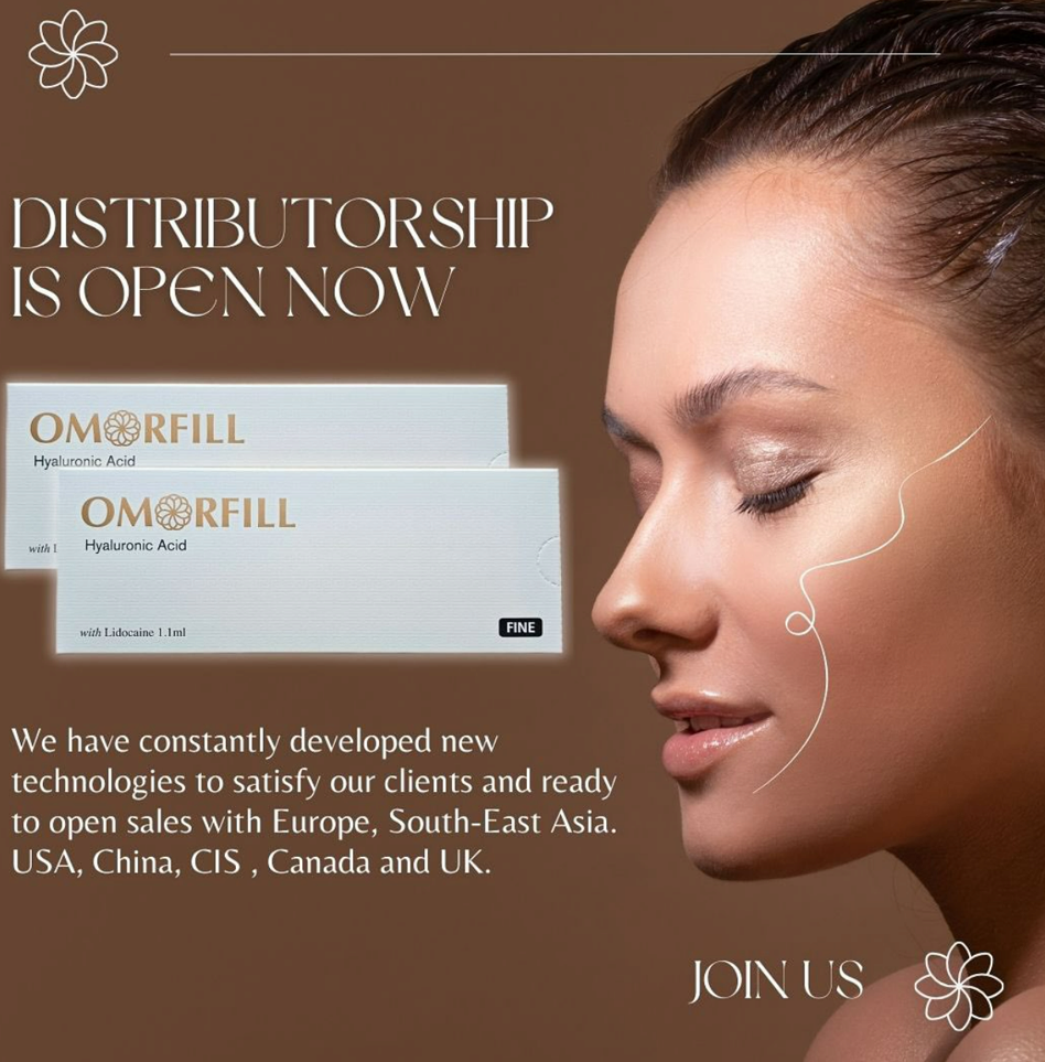 OMORFILL hyaluronic acid, exclusive dermal filler