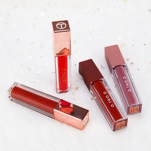 O.TWO.O 2019 hot sale high pigmented matte lip gloss non stick cup liquid lipstick