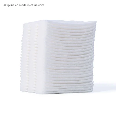 Personal Care Disposable Facial Cleaning Embossing Soft Round Cosmetic Cotton Pad