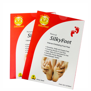 Private label disposable oem sheet removes dead skin exfoliating foot peel mask