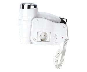 Professional 1200w-1800w Wall Mounted hotel Hair Dryer