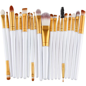 Professional 20 pcs set Makeup Brush Set tools Cosmetic Toiletry Kit Make Up Brush Set Soft Synthetic Hair