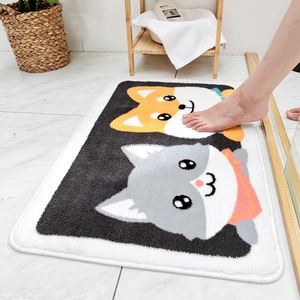 QJMAX Wholesale Hotel Beads Sanitary Bath Massage Non-slip Household Kitchen Bathroom Floor Doormat