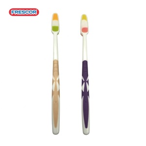 Replacement manual square toothbrush changeable head smokers dr brush disabled quip shantou pre-made toothbrush