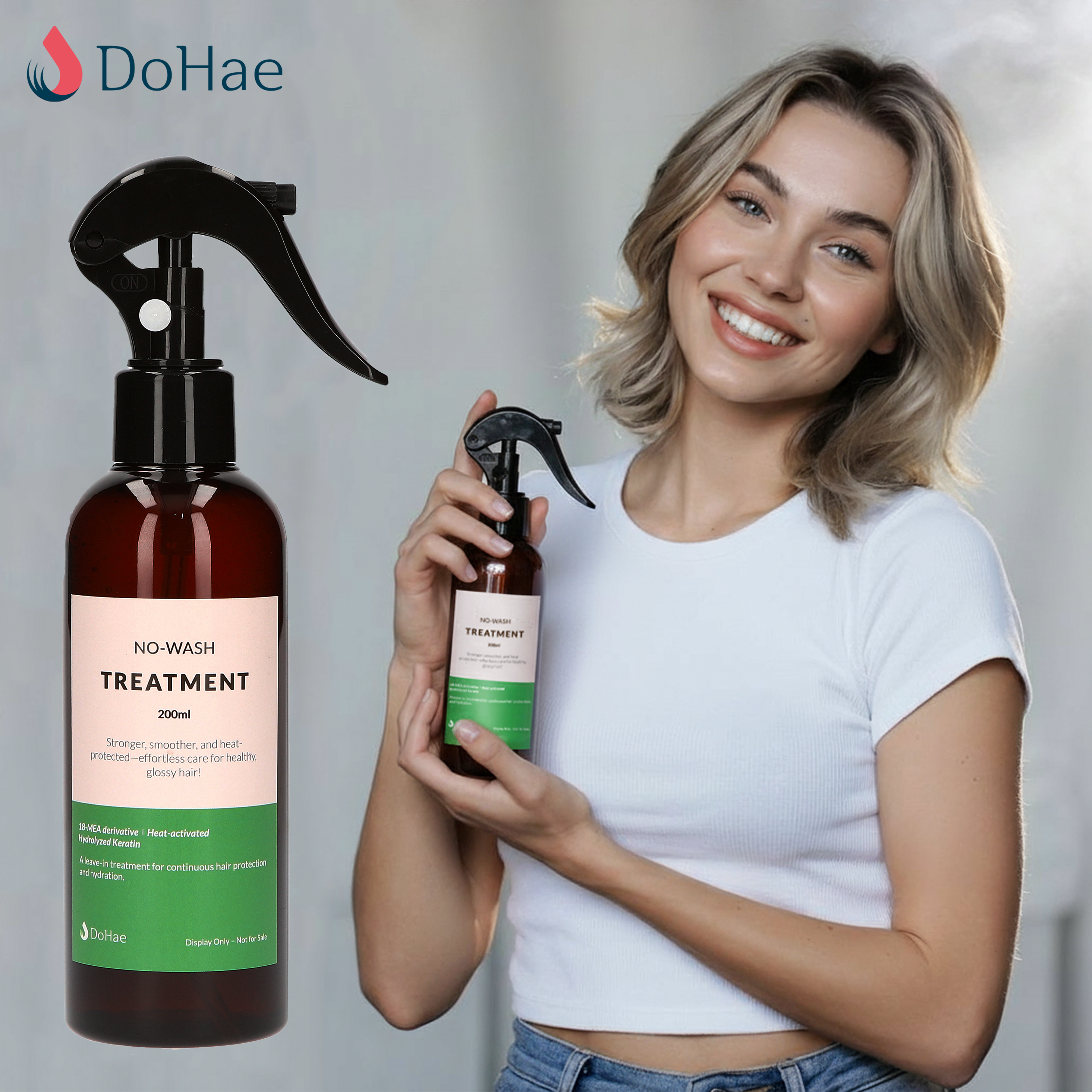Silky Breeze - Leave-in Hair Treatment Spray - Private labels / OEM / ODM