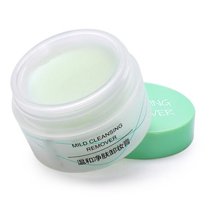 Skin Care Deep Cleansing Coconut Oil Makeup Remover Cream with Green Tea Extract