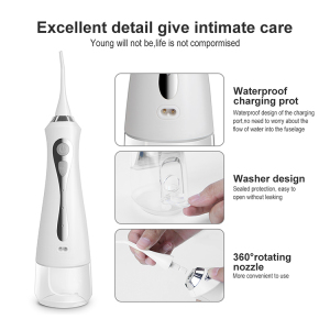 Tooth Care 230ml Water Tank Waterproof Portable Tooth Cleaner Dental Flosser Water Dental Water Jet Oral Irrigator