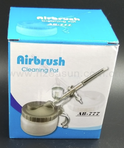 Waste glass pot airbrush 304ml capacity cleaning pot Beauty airbrush tool