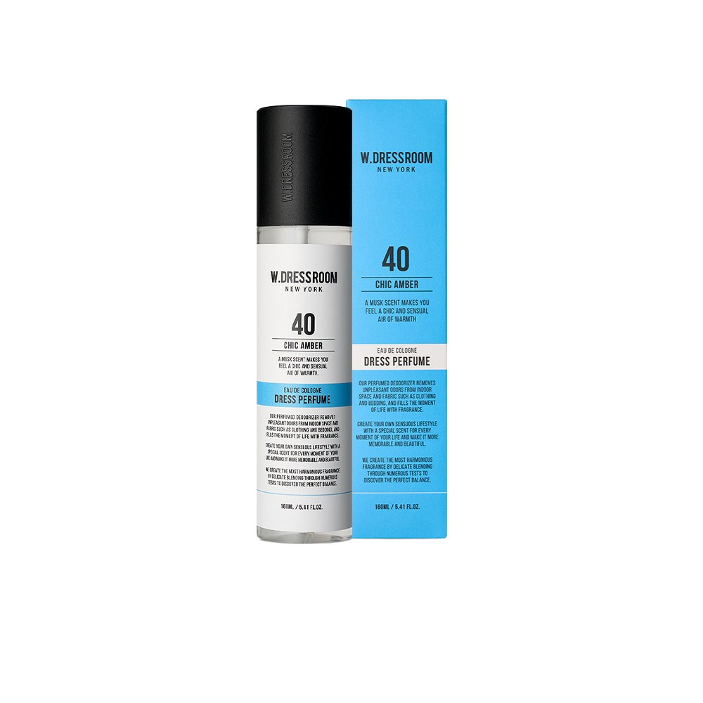 (W.DRESSROOM) NEW Dress Perfume Basic Season 3 No.40 Chic Amber 160ml