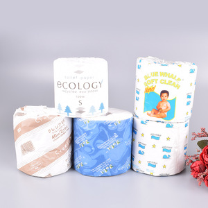 Wholesale biodegradable custom logo toilet paper trump