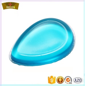 Wholesale cheap giveaway makeup clear silicone puff