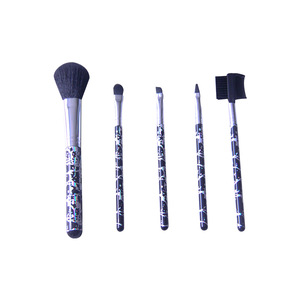 wholesale good quality custom logo cosmetic beauty tools 5pcs makeup brush set