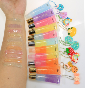 Wholesale OEM shiny jelly makeup your brand private label lip gloss gloss
