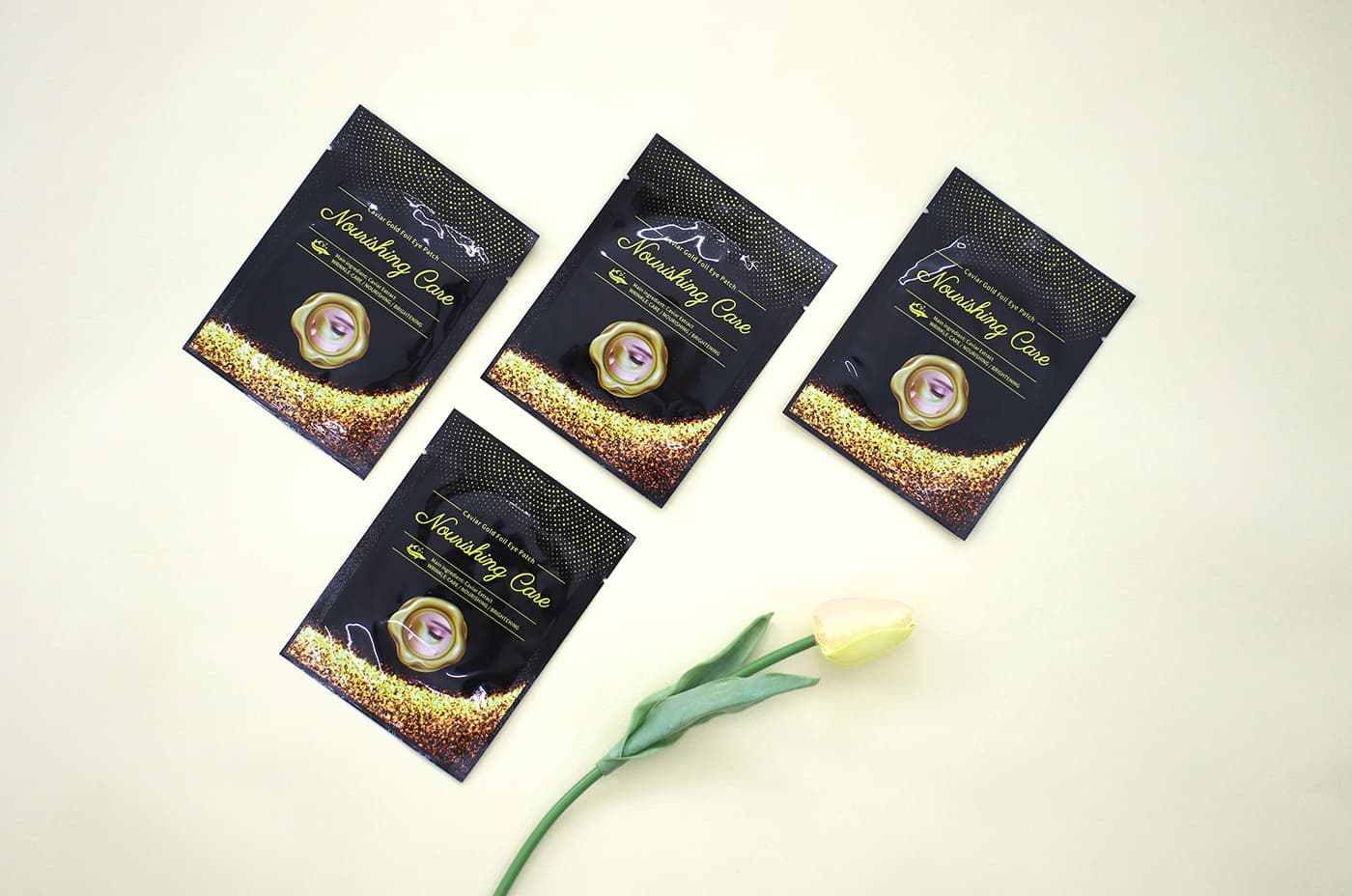 YURICOS Nourishing Care Caviar Gold Foil Eye Patch 