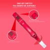 7 colors LED light Wireless Anti Back Flow Derma pen with LED screen - DermaRollingSystem.com