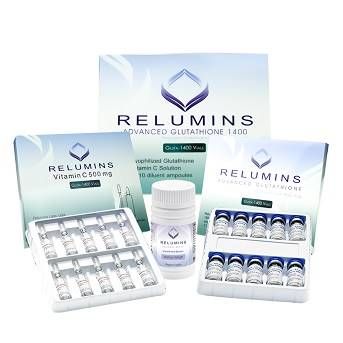 Relumins 1400mg Advance Glutathione 10 Sessions Injection