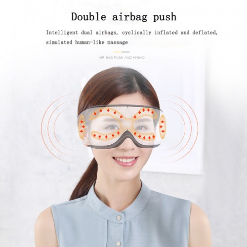 Sain Eye Care Device /Pneumatic Eye Massager / Eye Massage Smart  Hot Pack Care Device / Charging Bluetooth Pneumatic Hot and Cold Care Device