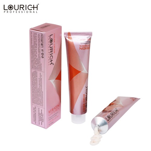 LOURICH keratin complex salon use permanent hair color cream 120ml