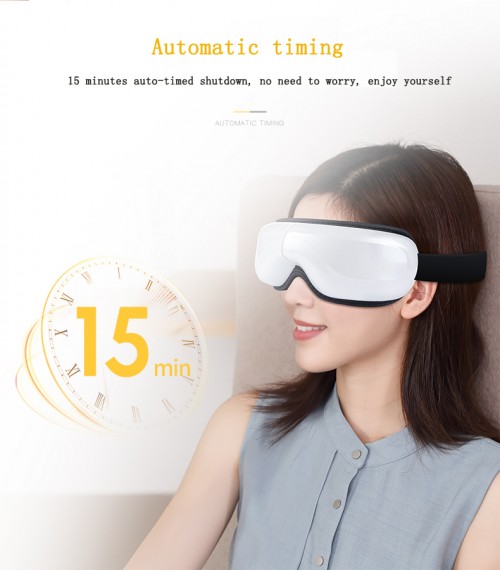 Sain Eye Care Device /Pneumatic Eye Massager / Eye Massage Smart  Hot Pack Care Device / Charging Bluetooth Pneumatic Hot and Cold Care Device