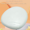 Unique Design Luxury White Zinc Alloy Solid Ointment Box Convenient Rotating Opening Scented Balm Jar