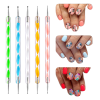 Manicure Short Rod Acrylic Nail Diamond Dotting Tool Pen