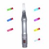 7 colors LED light Wireless Anti Back Flow Derma pen with LED screen - DermaRollingSystem.com