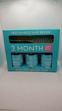 Sugar Bear Hair Vitamins Gummy 3 PACK for 3 MONTHS