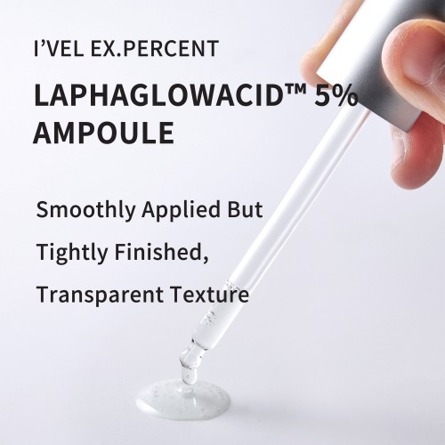 I'VEL EX.PERCENT Ampoule - LAPHAGLOWACID™ 5%