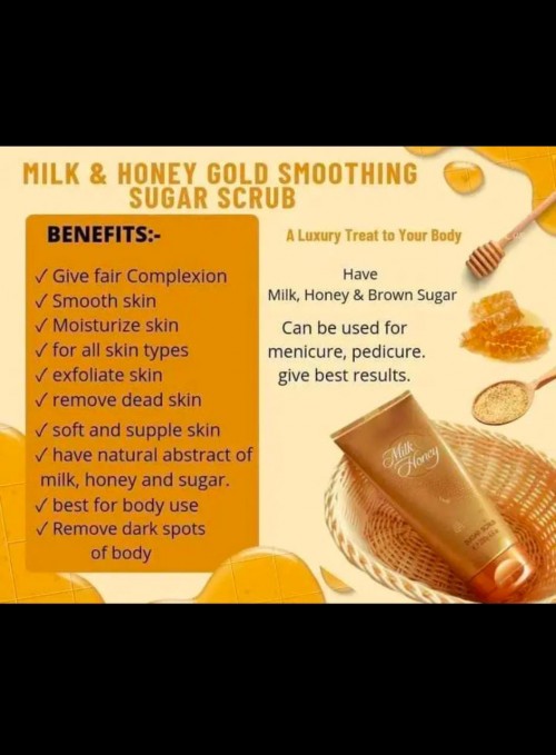 Milk and Honey Sugar Scrub