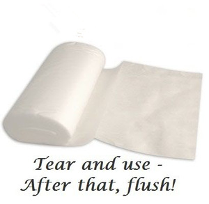 100% bamboo Flushable and Disposable diaper /nappy liners