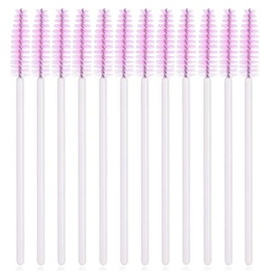 100 PCS Disposable Eyelash Brushes/ Mascara Wands Eyebrow Applicator