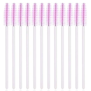 100 PCS Disposable Eyelash Brushes/ Mascara Wands Eyebrow Applicator