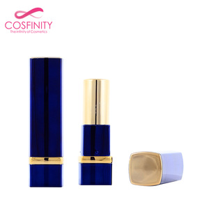 2019 New product square shape empty pink lipstick tubes packaging custom lipstick container with your logo