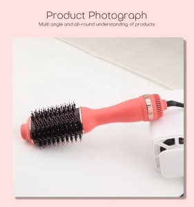 2021 Amazon Hot Sale Wholesale Ionic Hair Dryer Brush and Volumizer Hair Brush Dryer Hot Air Brush Styler One Step Hair Dryer