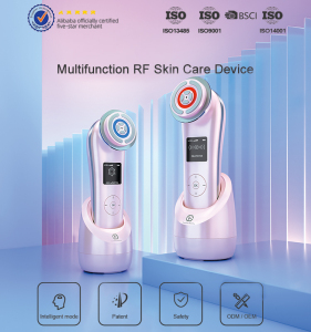 2021 newest F82E nanoSkin-E 8 in 1 Home Use massger Radio Frequency Machine Skin Tightening RF Machine