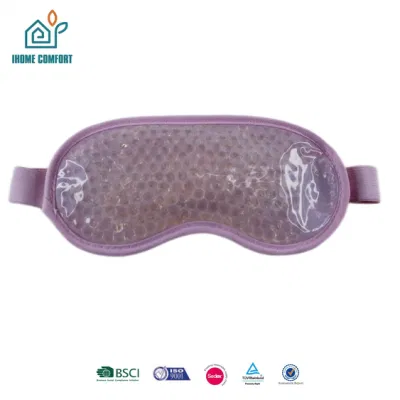 2023 Soft Fabric Cold Compress Gel Eye Mask with Customized Logo