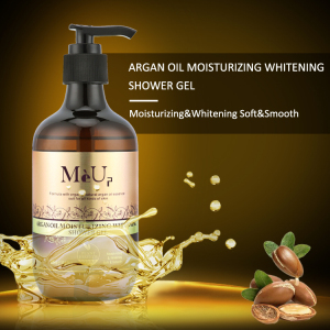 300ml Argan oil Luxury Skin Care Lightening Natural Organic Body Works Liquid Bath Smooth Shower Gel Body Wash