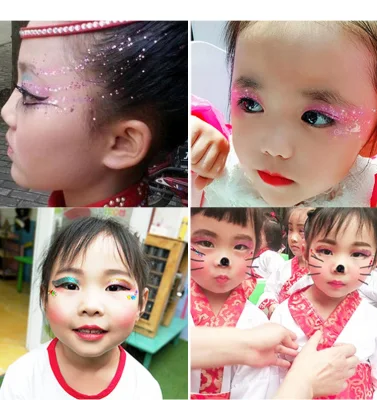 35 Color Flash Powder Flash Eye Shadow Plate Is Used for The Natural and Lasting Makeup of The Children&prime;s Stage Makeup Room Without Fading