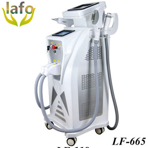 4 in 1 SHR IPL hair removal/ ipl laser hair removal machine/ shr ipl rf nd yag laser multifunction beauty salon equipment