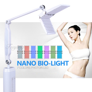 7 lights led pdt led infrared light facial machine PDT beauty salon machine