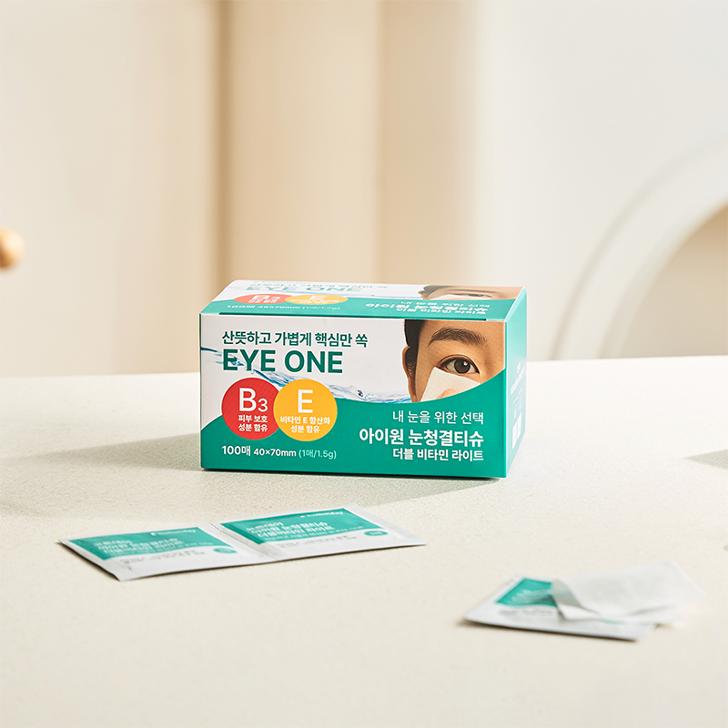 ALL EYE ONE Eye Cleansing Tissue double vitamin Lite