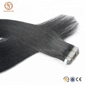 Best selling cheap hair 100% unprocessed virgin brazilian hair tape hair extensions