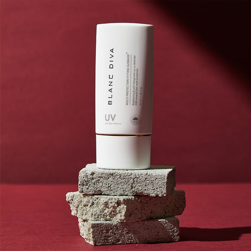 BLANC DIVA MULTI PROTECTION FITTING SUNBASE SUN CREAM STRONG UV PROTECTION
