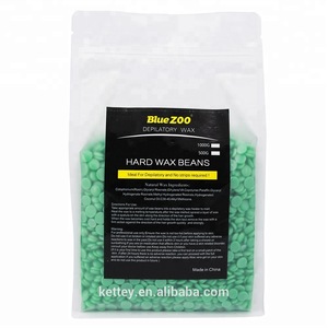 Bluezoo Top quality 10 flavors 1KG hard wax beans for hair removal depilatory wax
