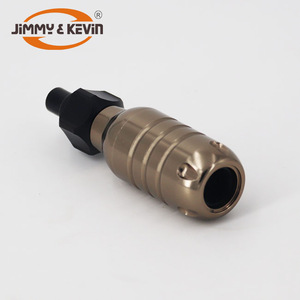 China Factory Custom Cnc Rich Color Anodized Turning Aluminum Machined Tattoo Machine Grips Tubes